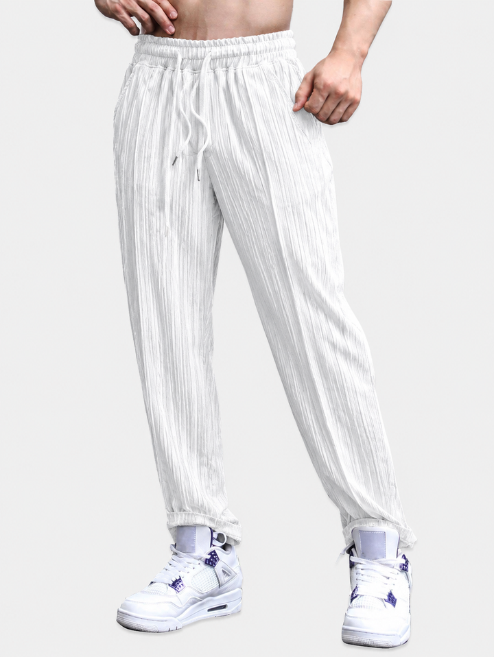 Jeremías | Pantalón texturizado con cordón