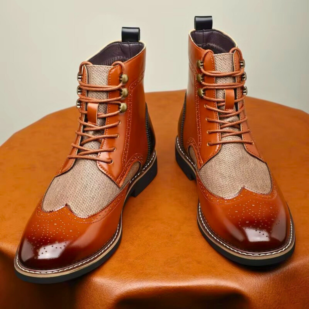 José Carlos | Botines brogue con cordones