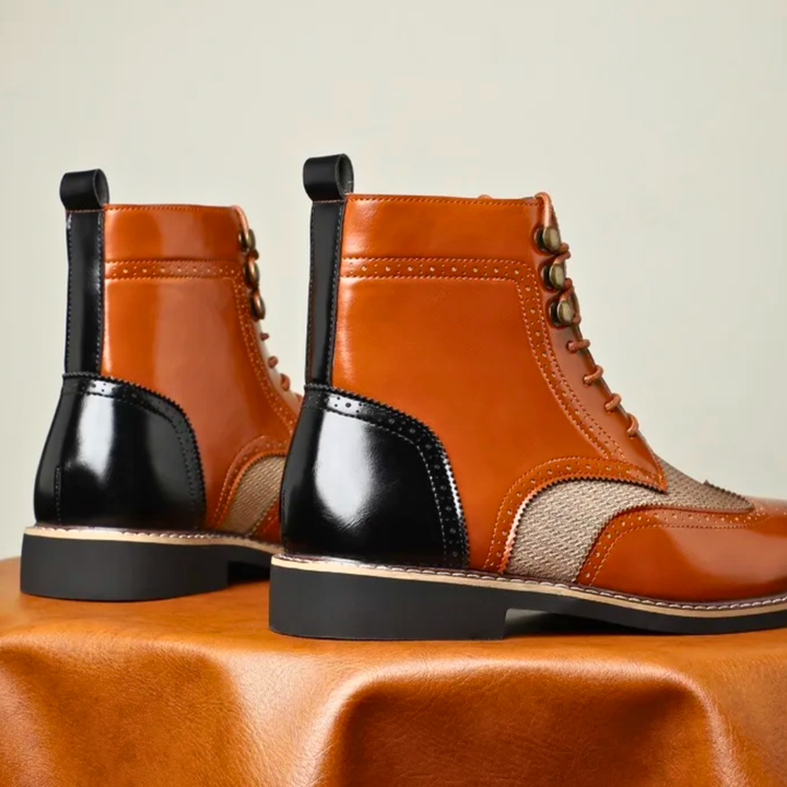 José Carlos | Botines brogue con cordones