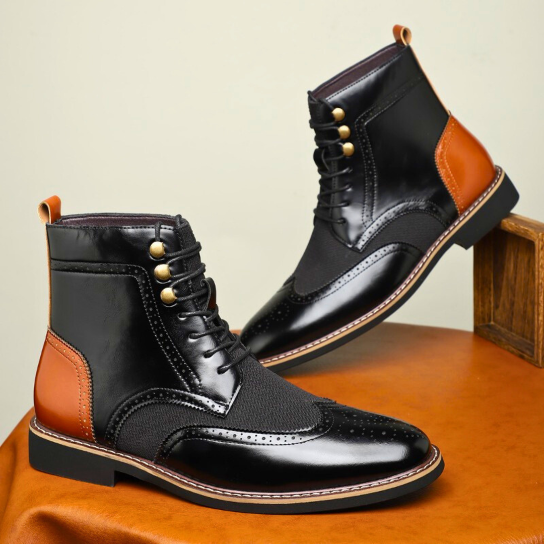 José Carlos | Botines brogue con cordones