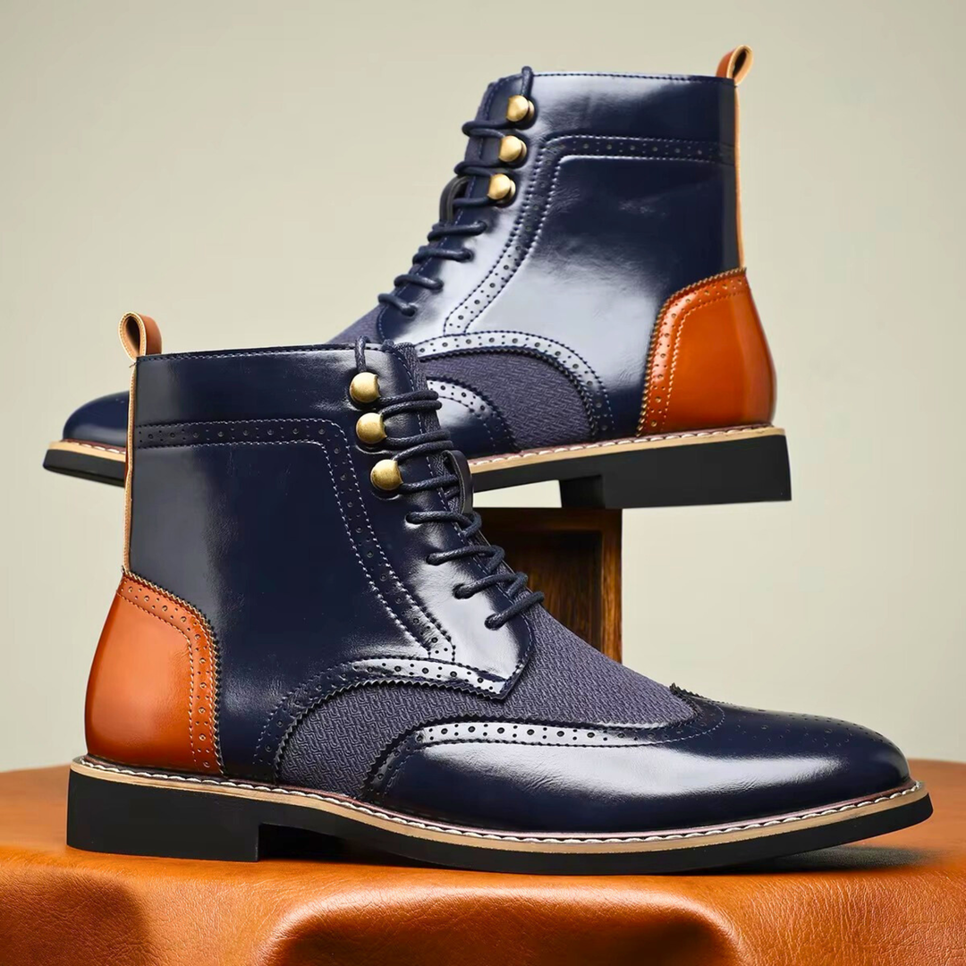 José Carlos | Botines brogue con cordones