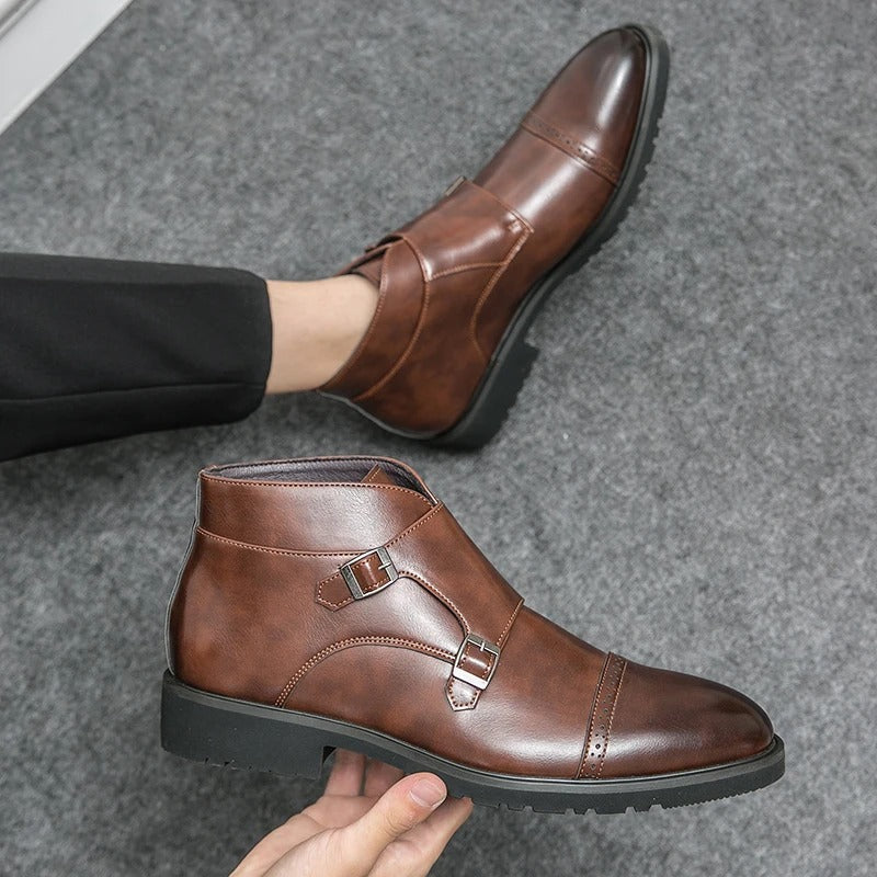 José Nicolás | Botines con doble hebilla