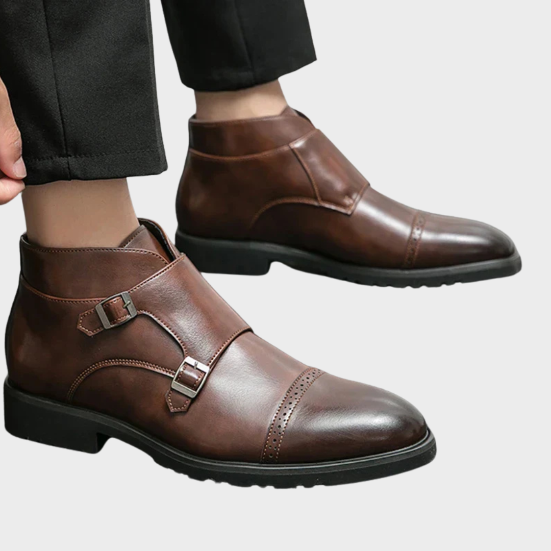 José Nicolás | Botines con doble hebilla