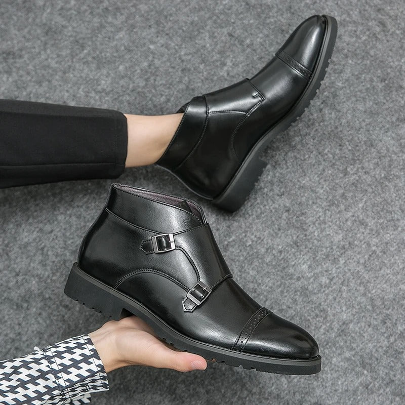 José Nicolás | Botines con doble hebilla
