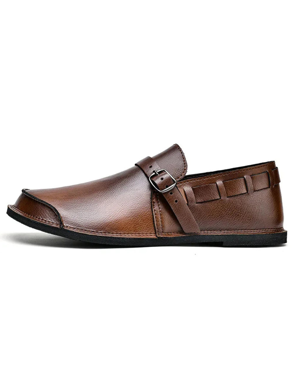 Josué | Mocasines de piel con hebilla