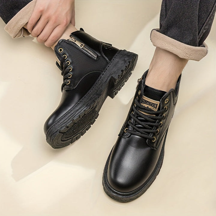 Juan Alejandro | Botines de cordones de aire retro