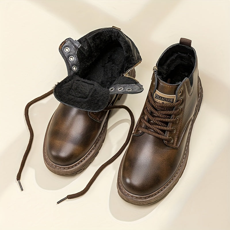 Juan Alejandro | Botines de cordones de aire retro