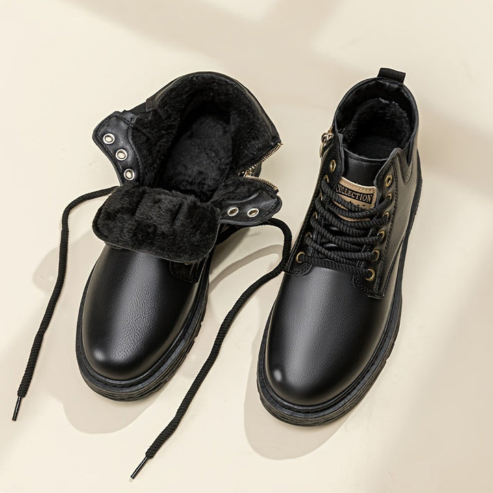 Juan Alejandro | Botines de cordones de aire retro