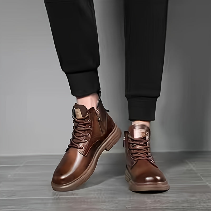 Juan Alejandro | Botines de cordones de aire retro
