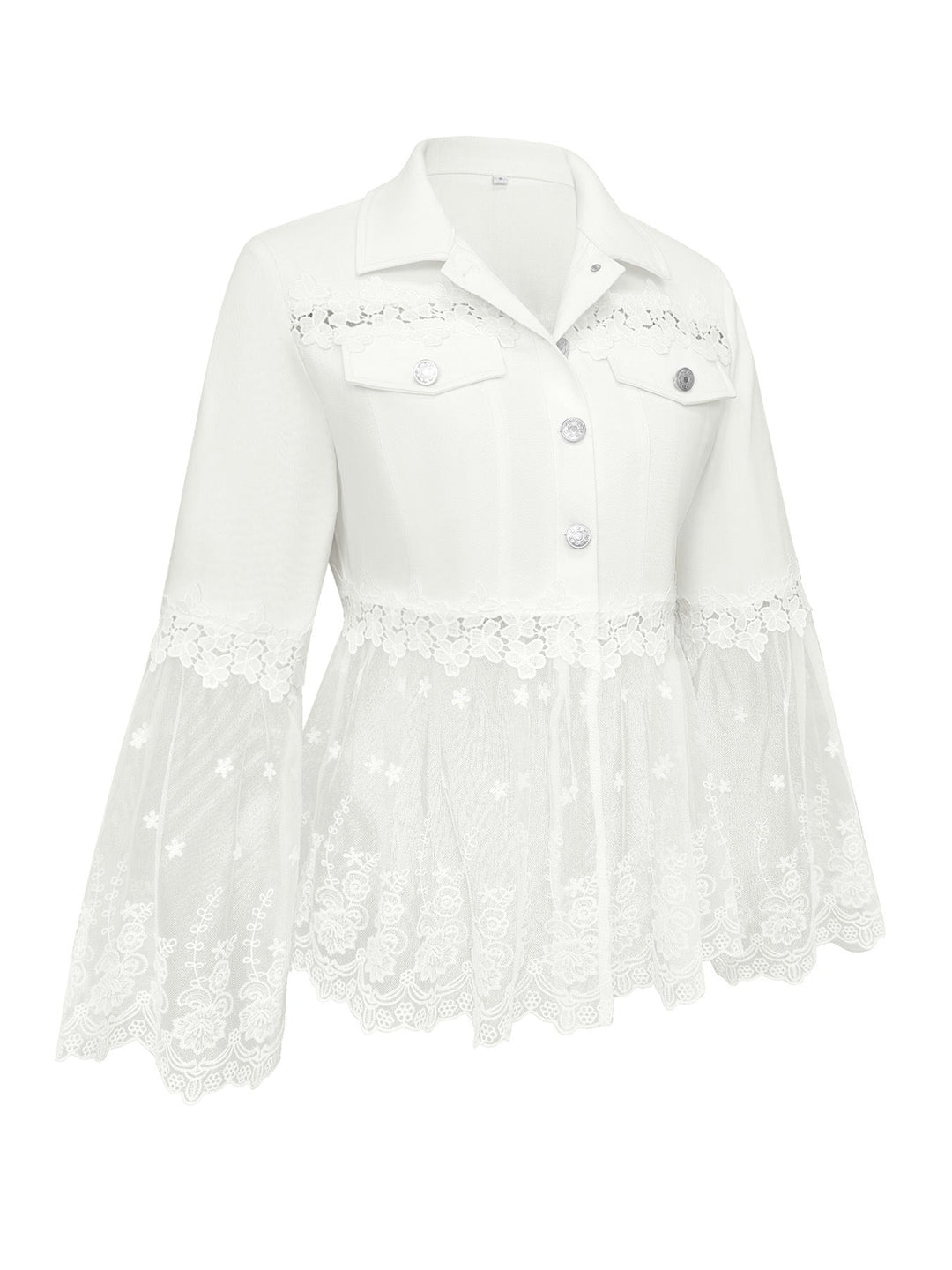 Julia | Chaqueta con apliques de encaje