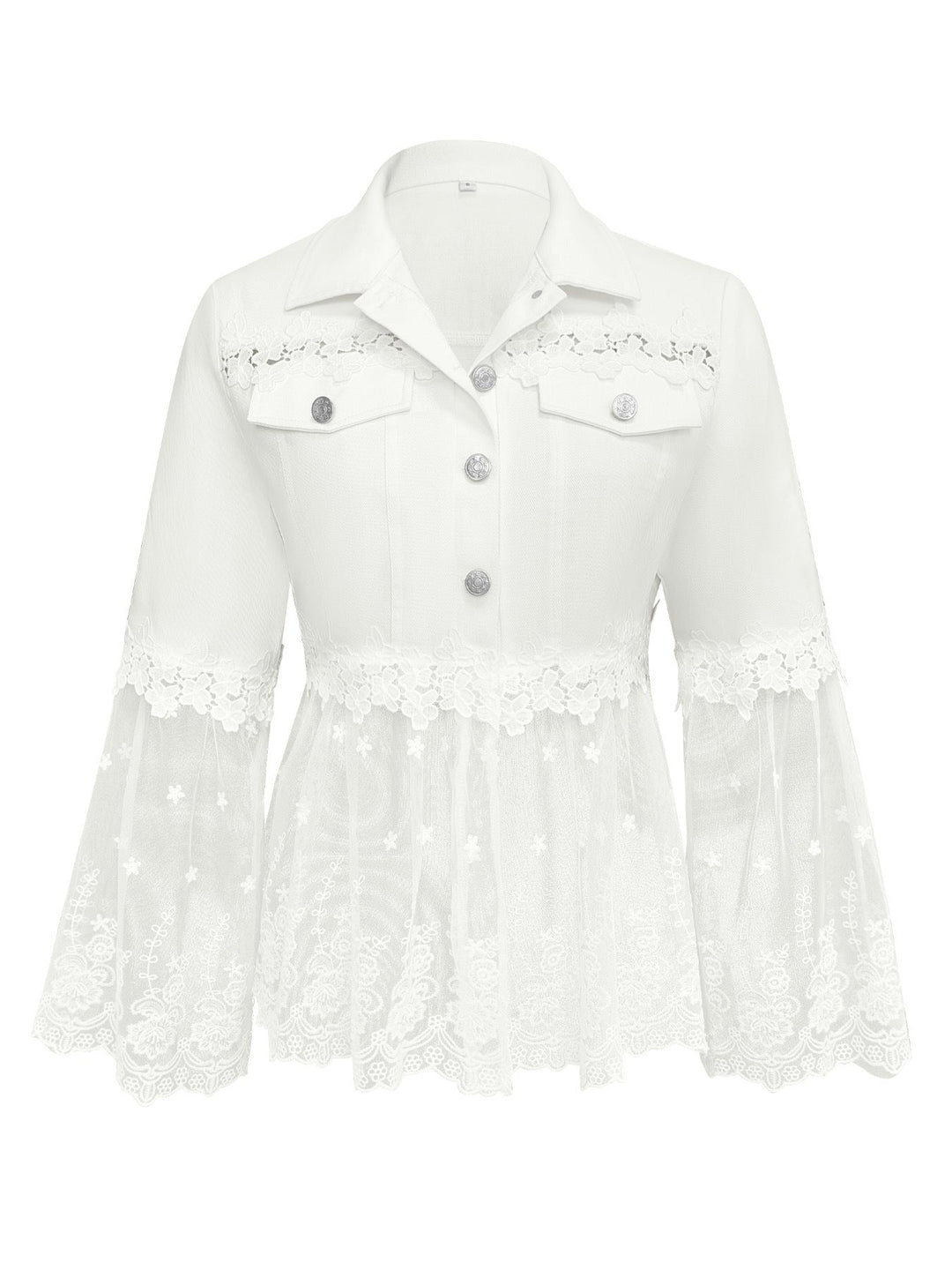 Julia | Chaqueta con apliques de encaje