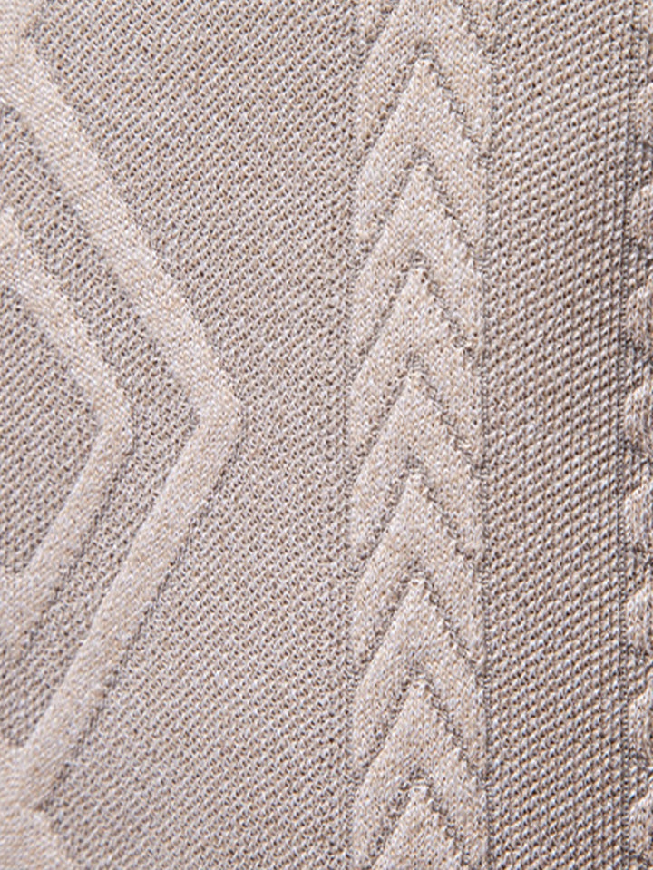 Juvenal | Jersey jacquard con motivo geométrico y cuello redondo