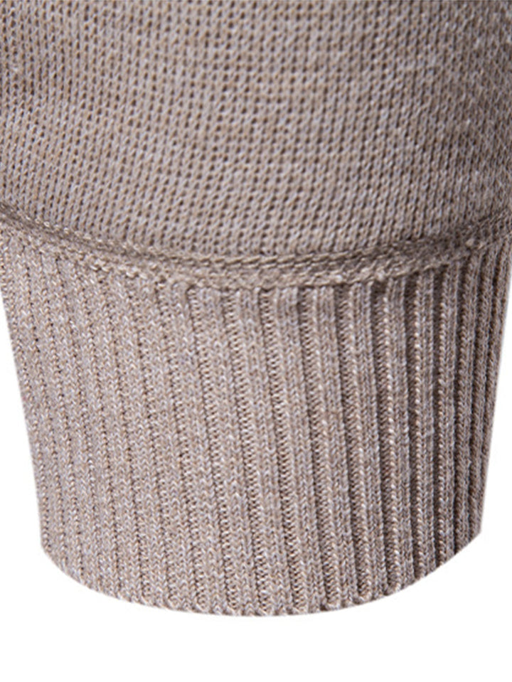 Juvenal | Jersey jacquard con motivo geométrico y cuello redondo