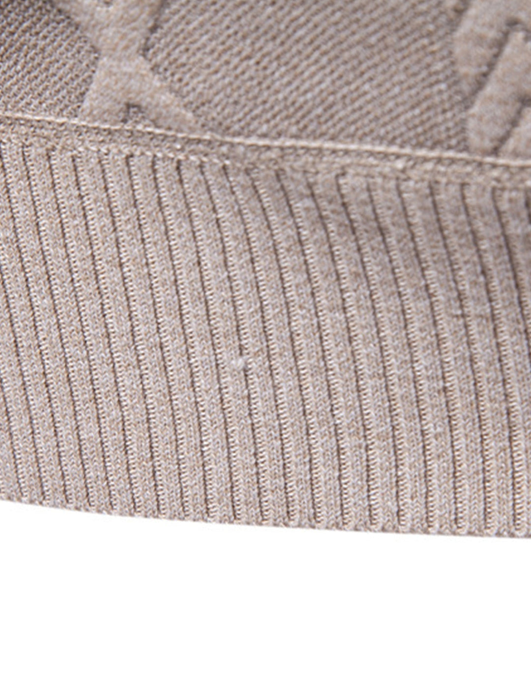 Juvenal | Jersey jacquard con motivo geométrico y cuello redondo