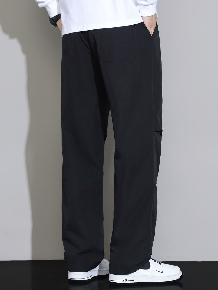 Juvencio | Pantalón de vestir de pernera recta con cordón