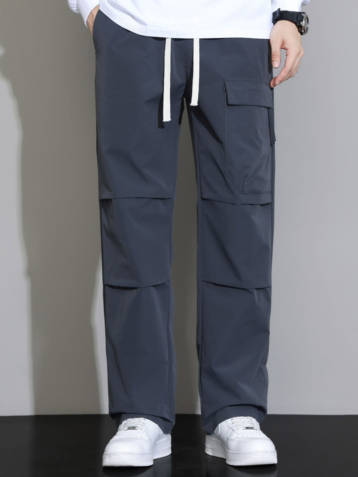 Juvencio | Pantalón de vestir de pernera recta con cordón