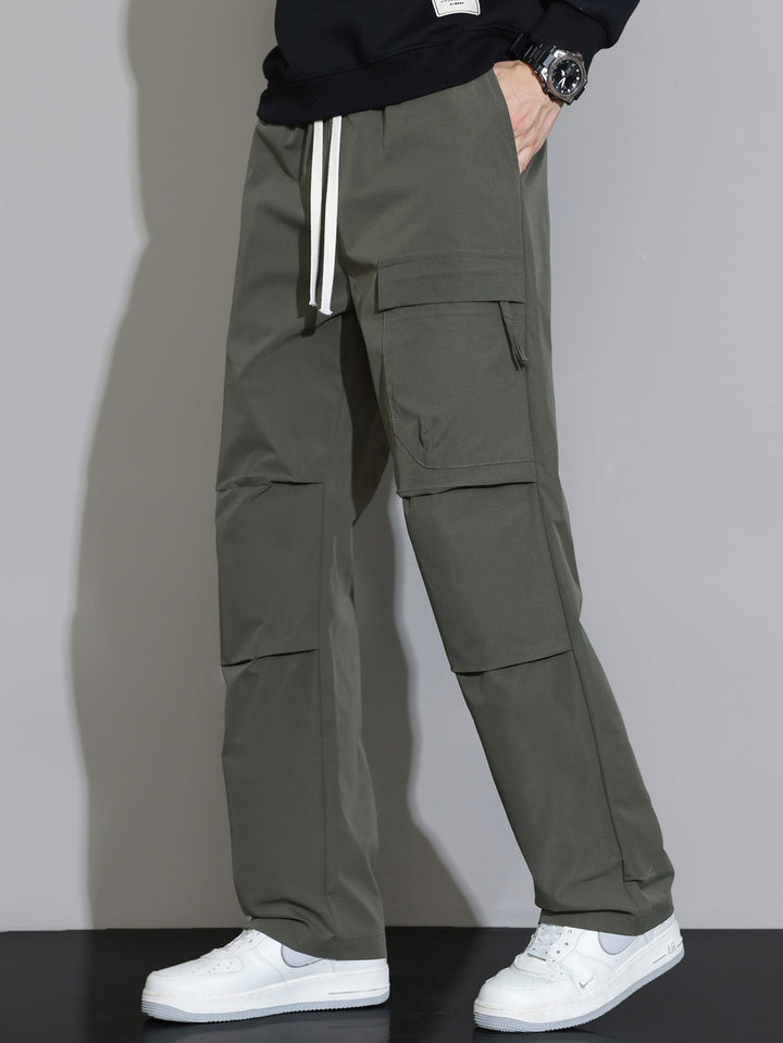 Juvencio | Pantalón de vestir de pernera recta con cordón