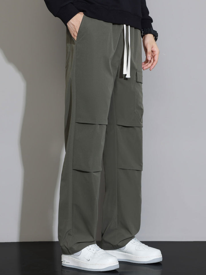 Juvencio | Pantalón de vestir de pernera recta con cordón
