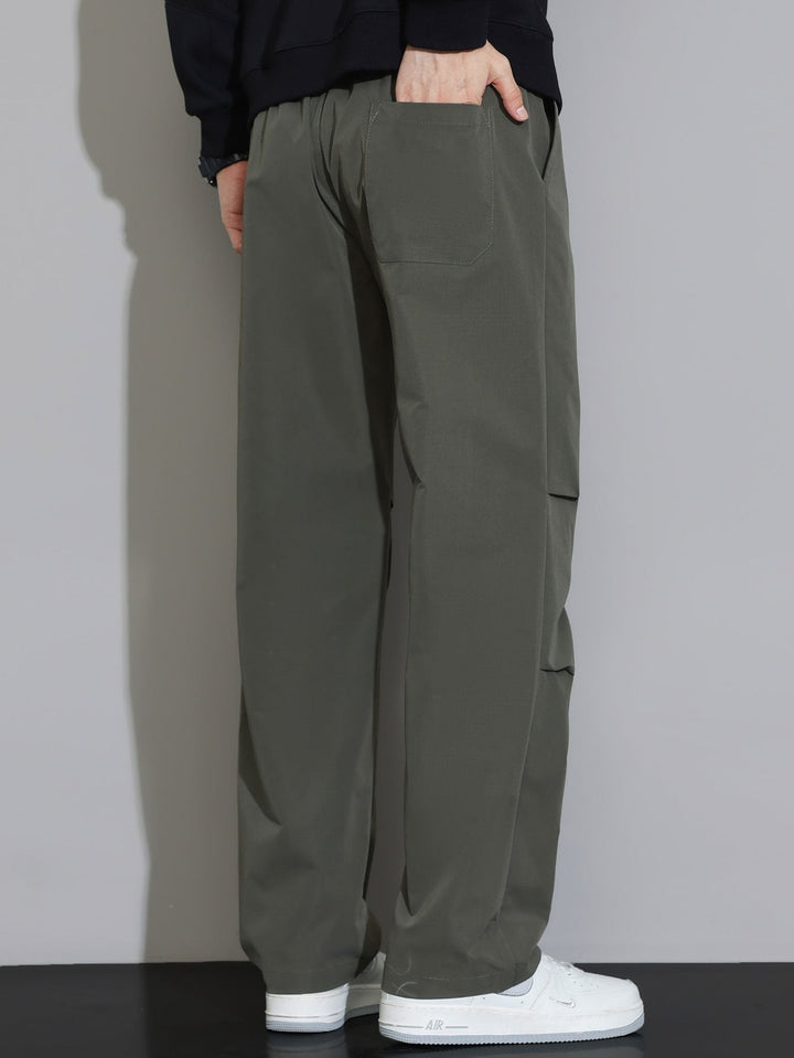 Juvencio | Pantalón de vestir de pernera recta con cordón