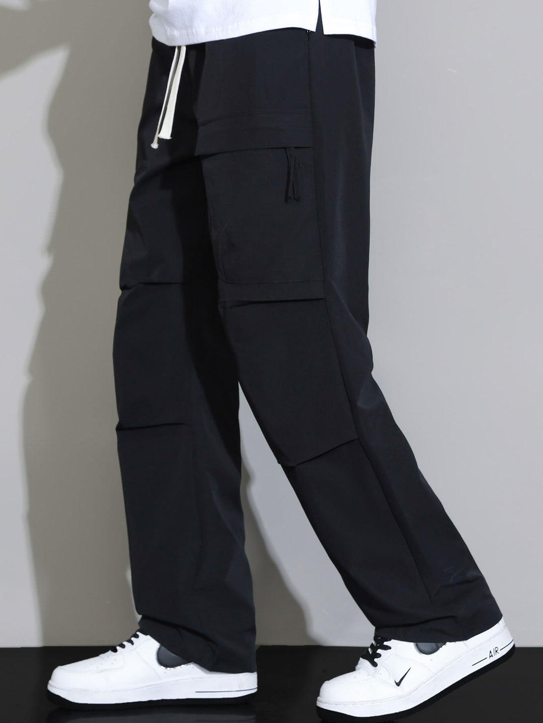 Juvencio | Pantalón de vestir de pernera recta con cordón