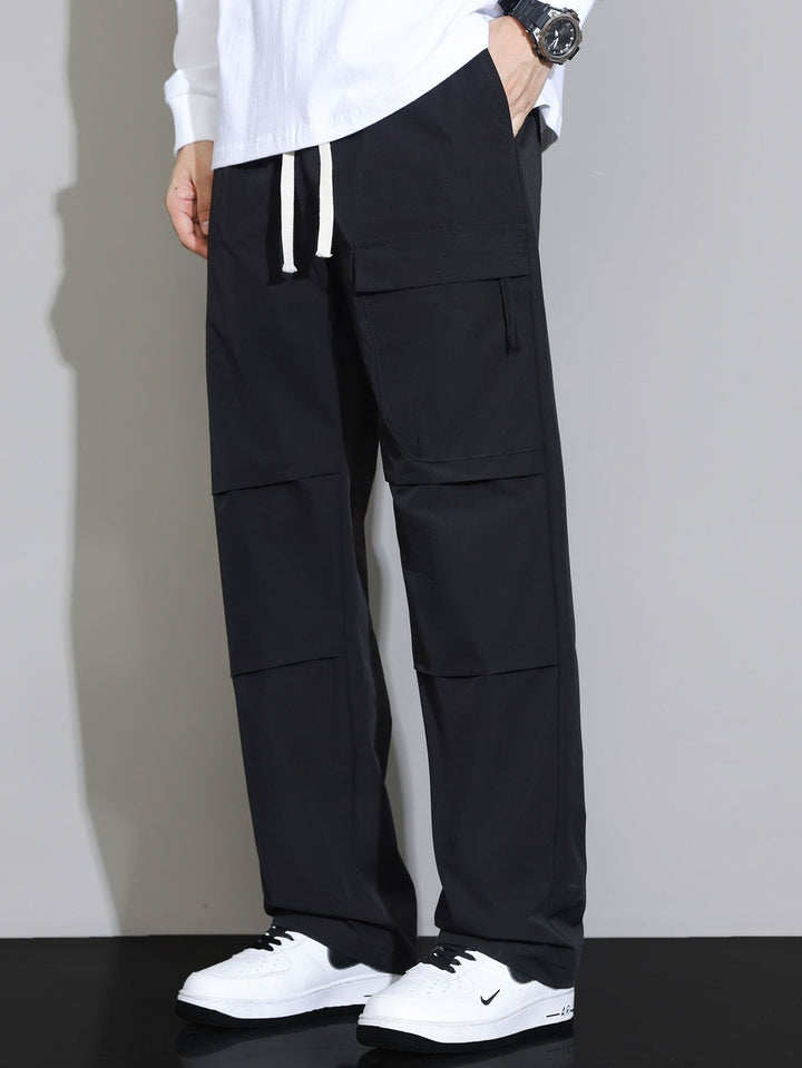 Juvencio | Pantalón de vestir de pernera recta con cordón