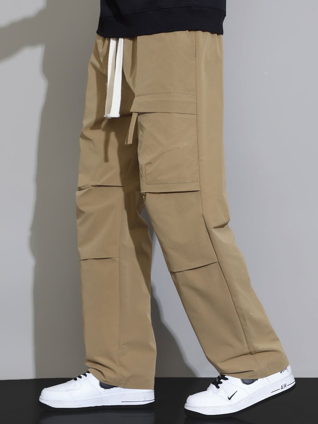 Juvencio | Pantalón de vestir de pernera recta con cordón