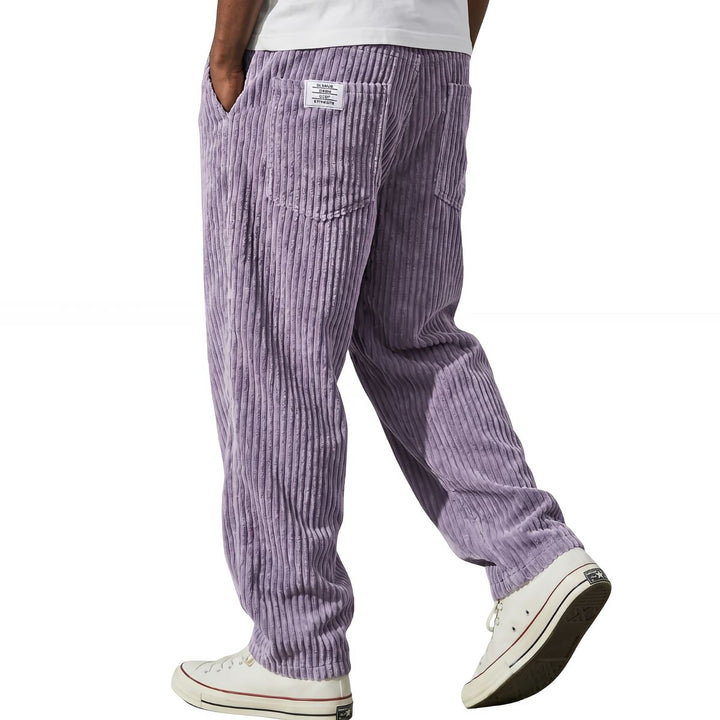 Leandro | Pantalón de pana con cintura elástica