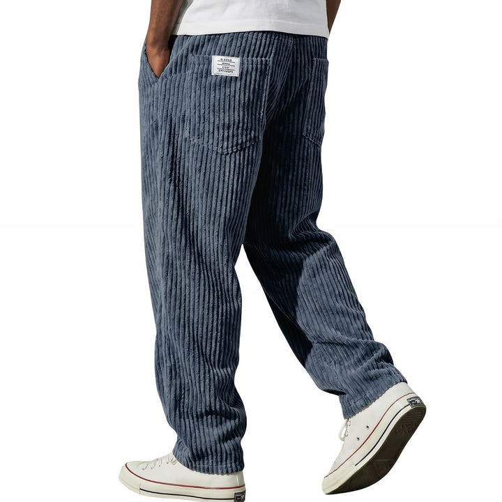 Leandro | Pantalón de pana con cintura elástica