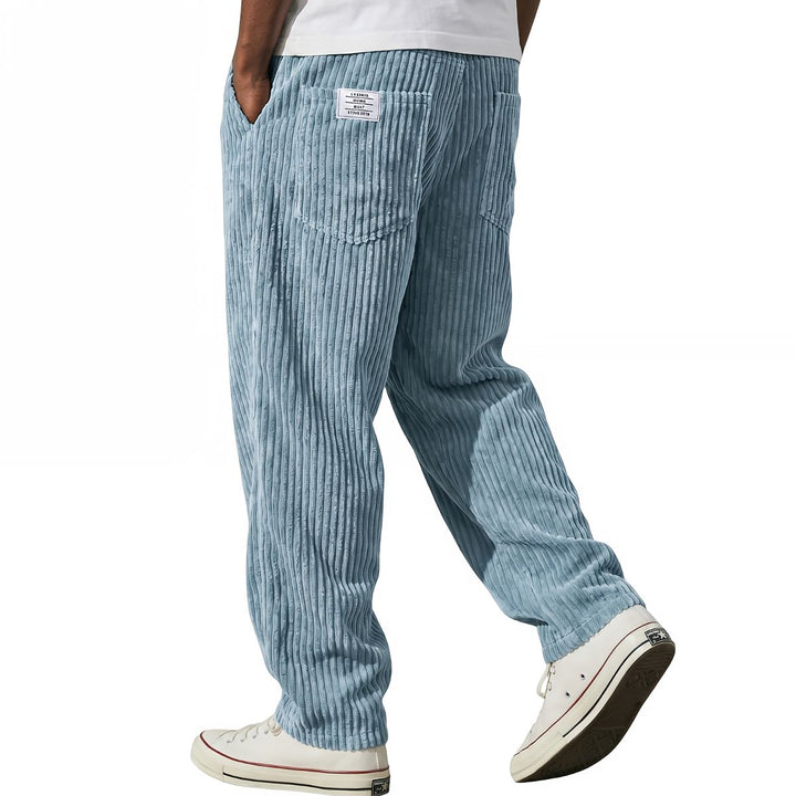 Leandro | Pantalón de pana con cintura elástica