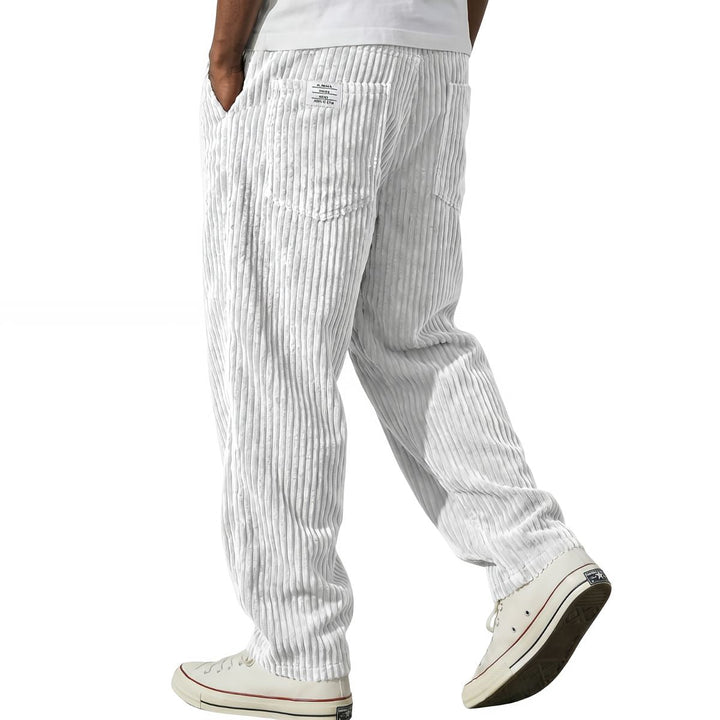 Leandro | Pantalón de pana con cintura elástica