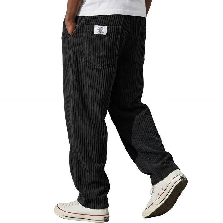 Leandro | Pantalón de pana con cintura elástica