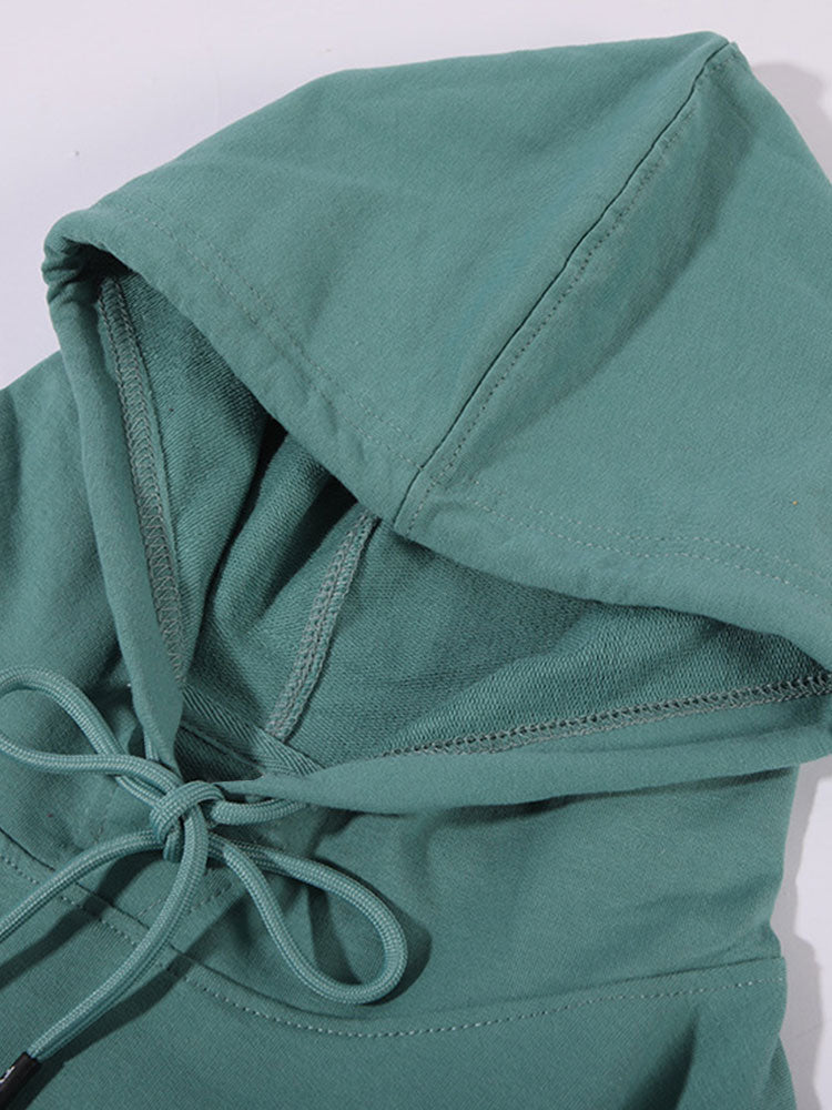 Leonardo | Sudadera con capucha básica de algodón