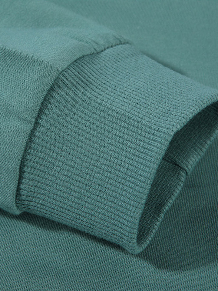 Leonardo | Sudadera con capucha básica de algodón