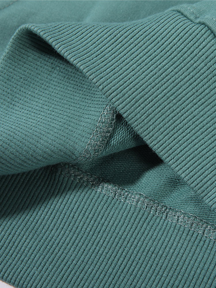 Leonardo | Sudadera con capucha básica de algodón