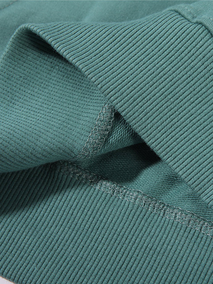 Leonardo | Sudadera con capucha básica de algodón