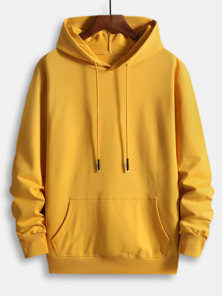 Leonardo | Sudadera con capucha básica de algodón