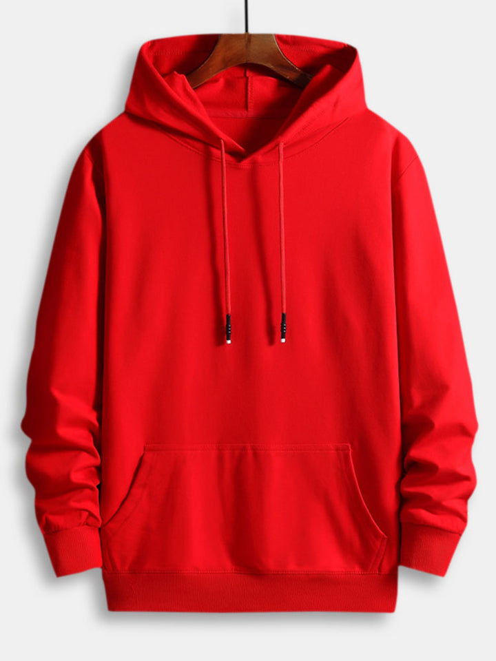 Leonardo | Sudadera con capucha básica de algodón