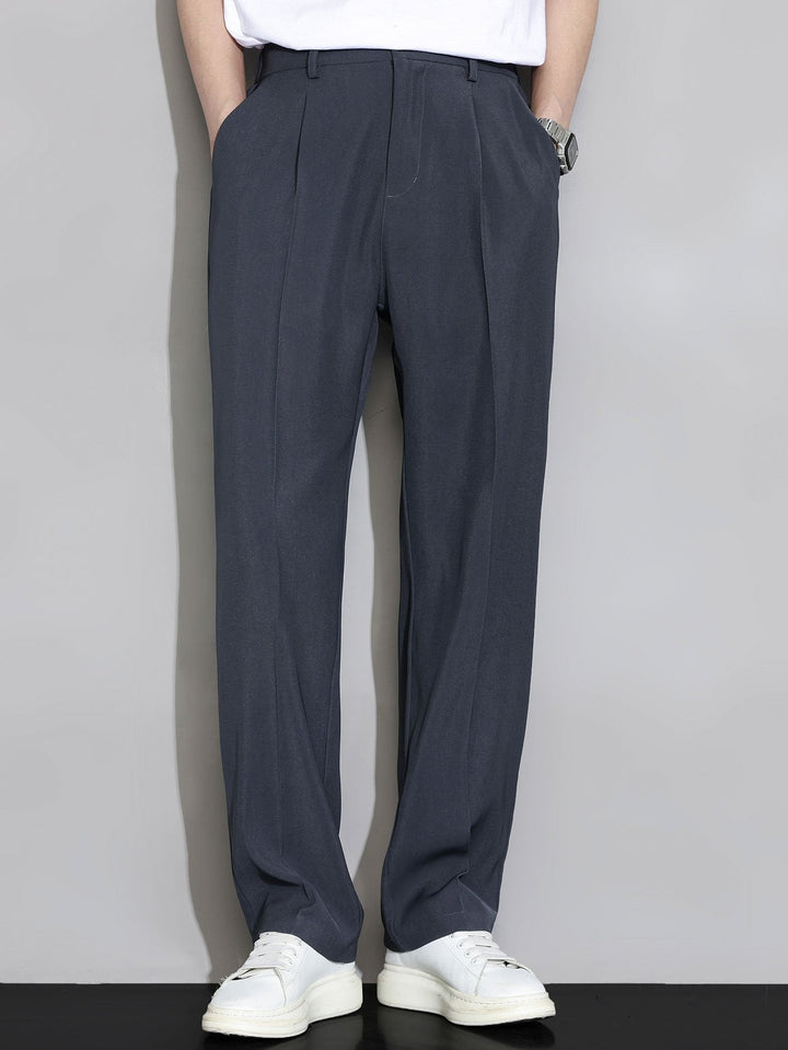 Leoncio | Pantalón de vestir de corte relajado y pernera recta