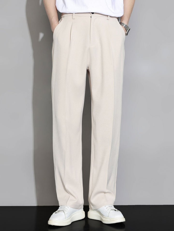 Leoncio | Pantalón de vestir de corte relajado y pernera recta
