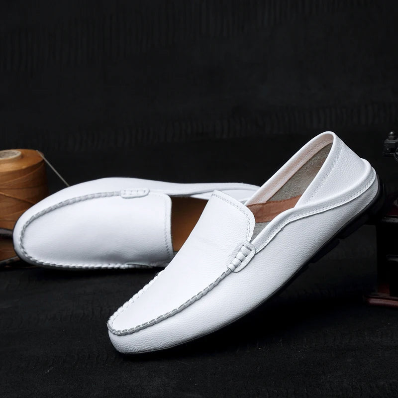 Leopoldo | Mocasines driving de piel