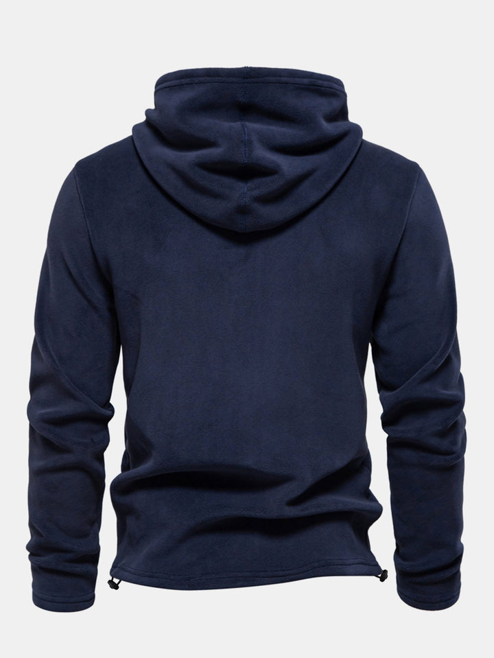Lucio | Sudadera con capucha de forro polar