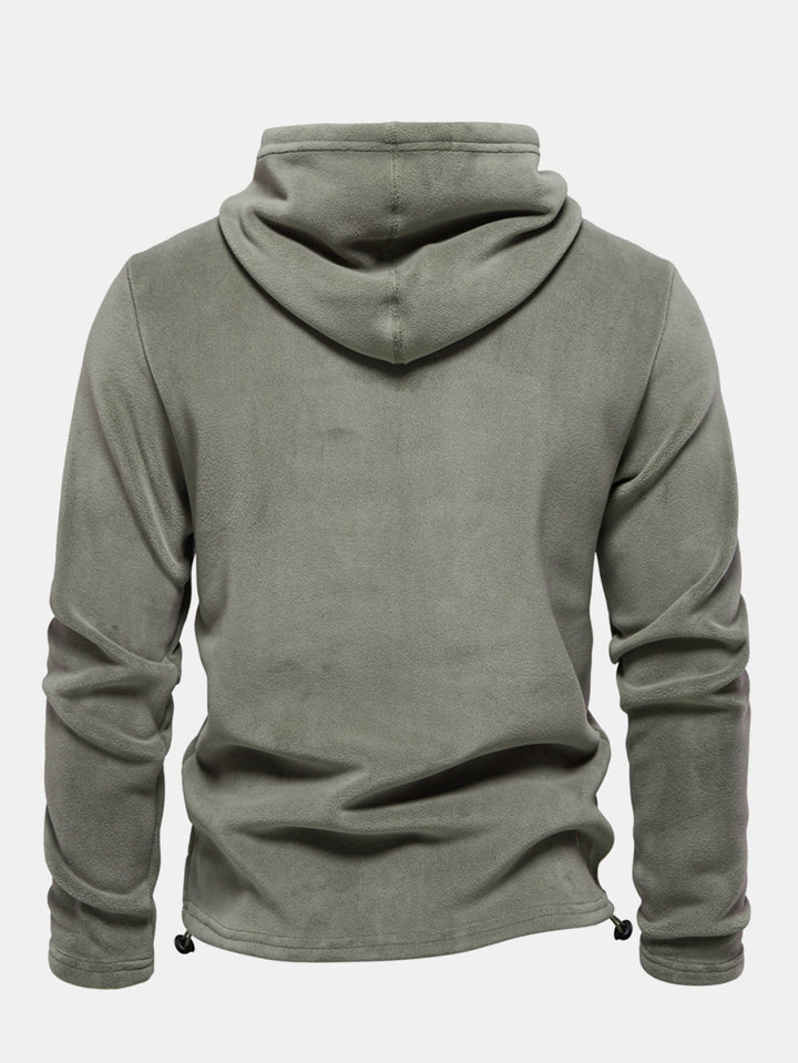 Lucio | Sudadera con capucha de forro polar