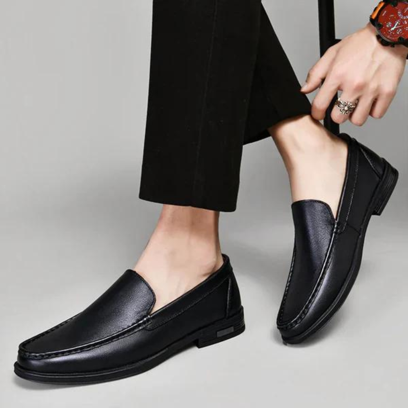 Luis | Mocasines de piel de línea clásica