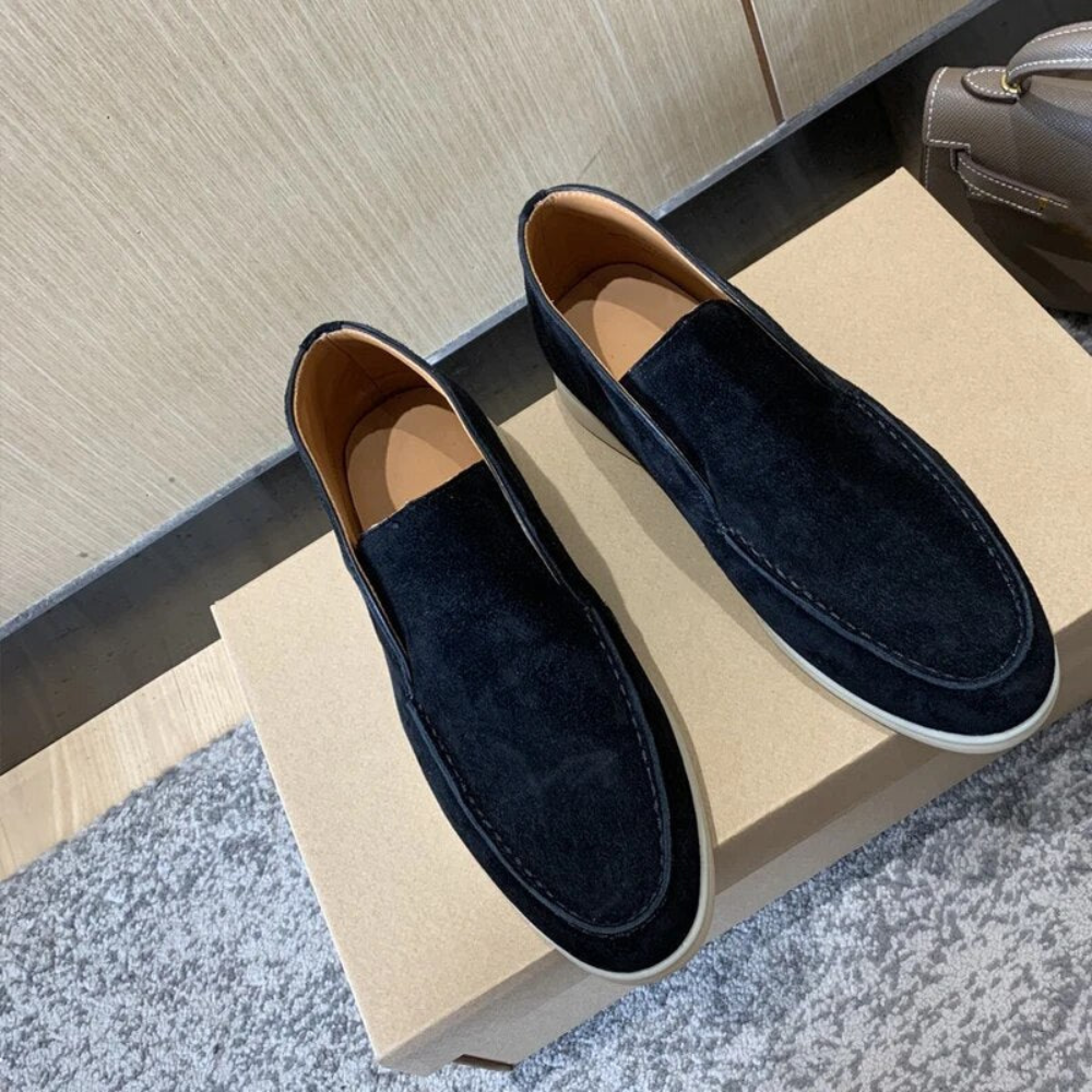 Manuel | Mocasines casual de ante