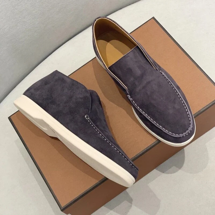 Manuel | Mocasines casual de ante