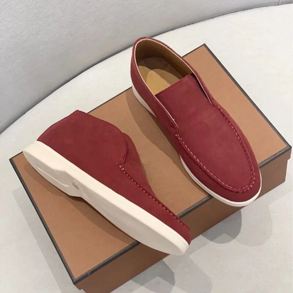 Manuel | Mocasines casual de ante