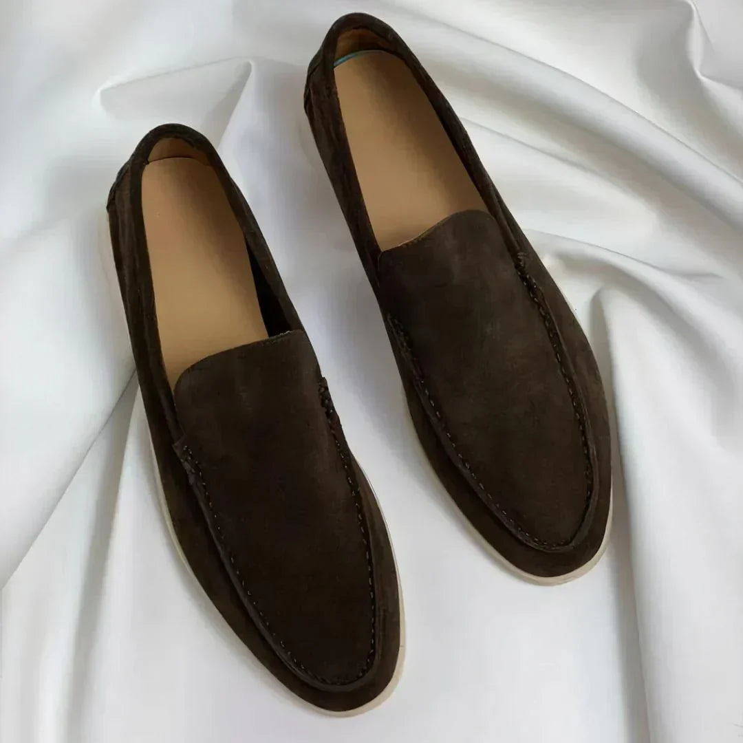 Mariano | Mocasines de ante de vestir