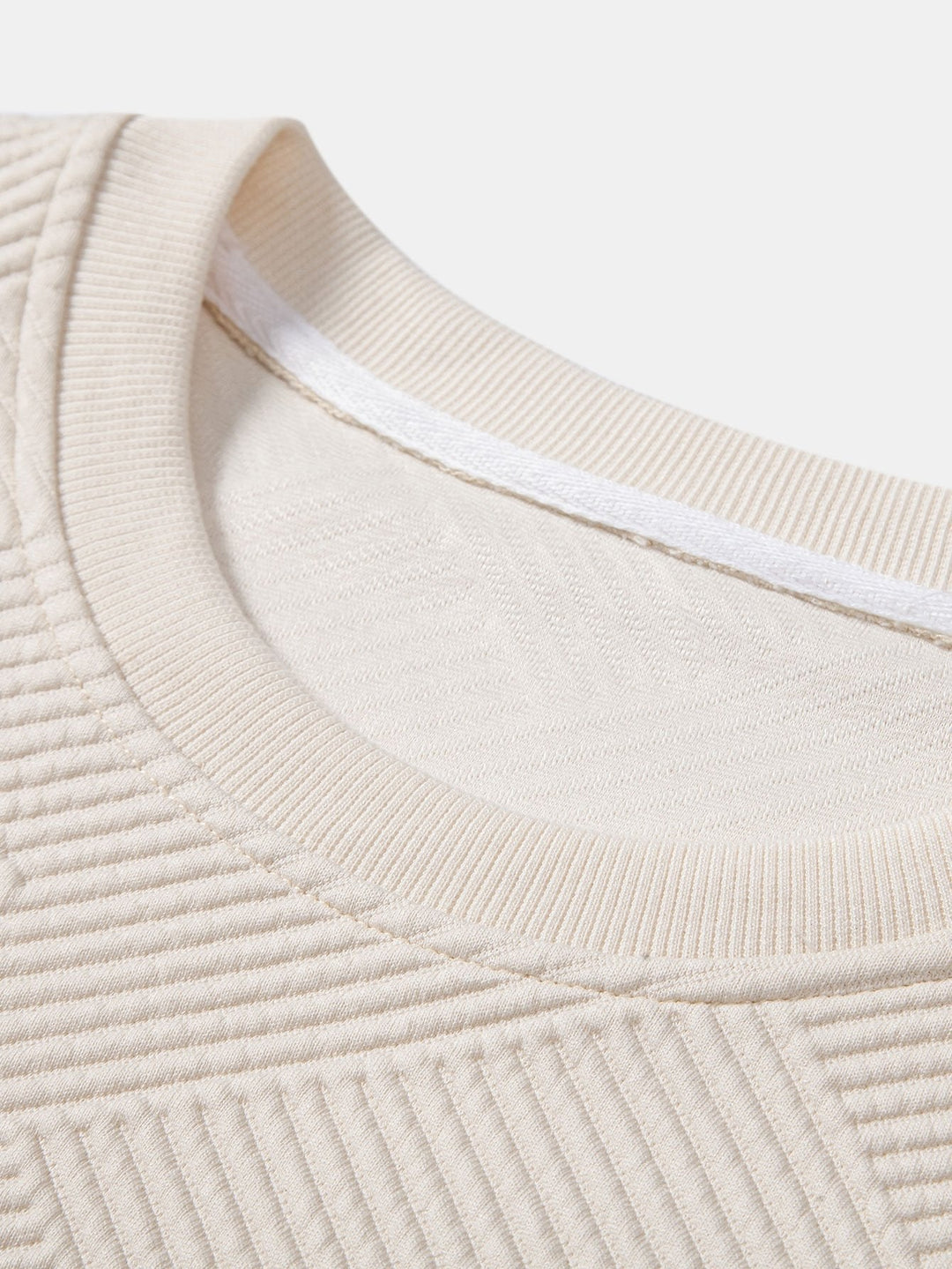 Mario | Sudadera con rayas geométricas y corte relajado
