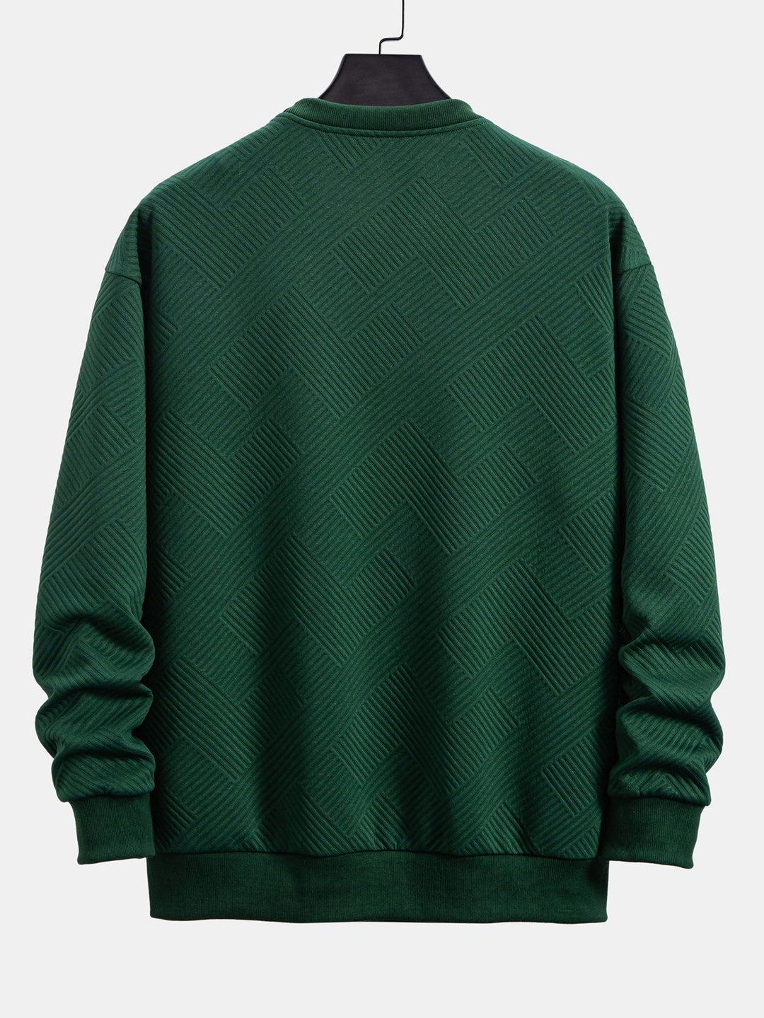 Mario | Sudadera con rayas geométricas y corte relajado
