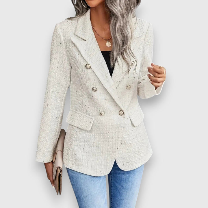 Marta | Blazer de tweed para días cálidos